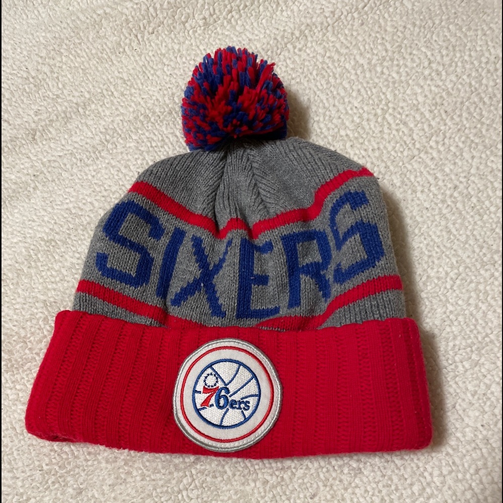 Mitchell & Ness Sixers Beanie